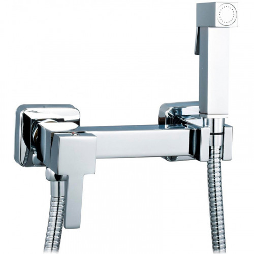 Гигиенический душ со смесителем CeramaLux DBS/009 Хром латунь на стену