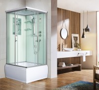 Душевая кабина WeltWasser WW500 Aller 904 90x90 10000003257 профиль Хром стекло прозрачное