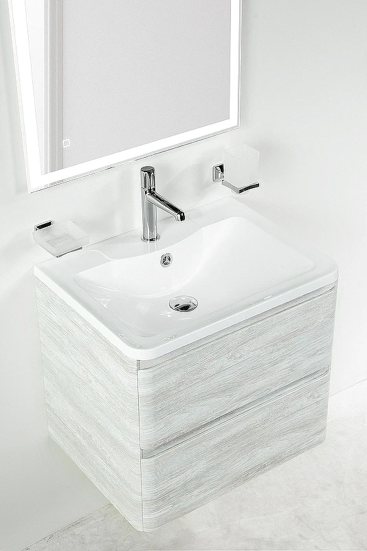 Тумба под раковину BelBagno 70 ALBANO-700-2C-SO-RVB подвесная Rovere Vintage Bianco МДФ / ЛДСП