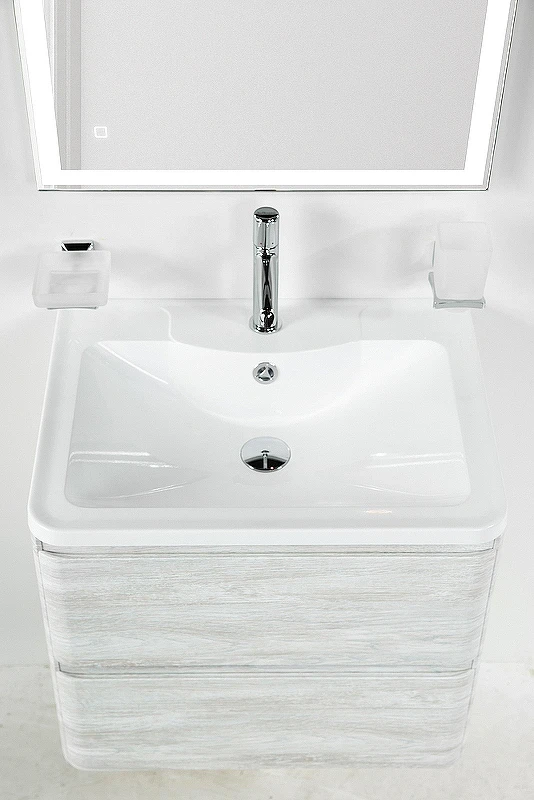 Тумба под раковину BelBagno 70 ALBANO-700-2C-SO-RVB подвесная Rovere Vintage Bianco МДФ / ЛДСП