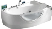 Акриловая ванна Gemy Gemy 171x99 G9046 II O R С гидромассажем