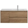 Тумба под раковину BelBagno Kraft 100 R KRAFT-1000-2C-1A-SO-RNN-R подвесная Rovere Nebrasca Nature МДФ / ЛДСП