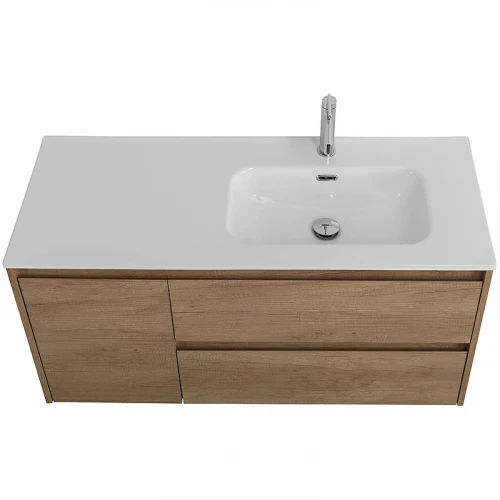 Тумба под раковину BelBagno Kraft 100 R KRAFT-1000-2C-1A-SO-RNN-R подвесная Rovere Nebrasca Nature МДФ / ЛДСП