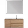 Тумба под раковину BelBagno Kraft 100 R KRAFT-1000-2C-1A-SO-RNN-R подвесная Rovere Nebrasca Nature МДФ / ЛДСП