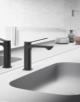Смеситель для раковины Paffoni Tilt TI071NO Черный матовый латунь