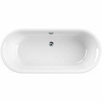 Акриловая ванна Cezares Metauro 180x80 METAURO-Central-180-80-40-W-MATT Белая матовая без гидромассажа