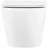 Комплект унитаза BelBagno Uno BB3105CHR/SC с инсталляцией Grohe Rapid SL 38772001 с сиденьем Микролифт и клавишей смыва Хром фаянс подвесной