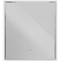 Зеркало Cezares Interni 100 CZR-SPC-INT-1000-900-LED-TCH-WARM-BL с подсветкой Bianco Lucido с сенсорным выключателем и подогревом стекло