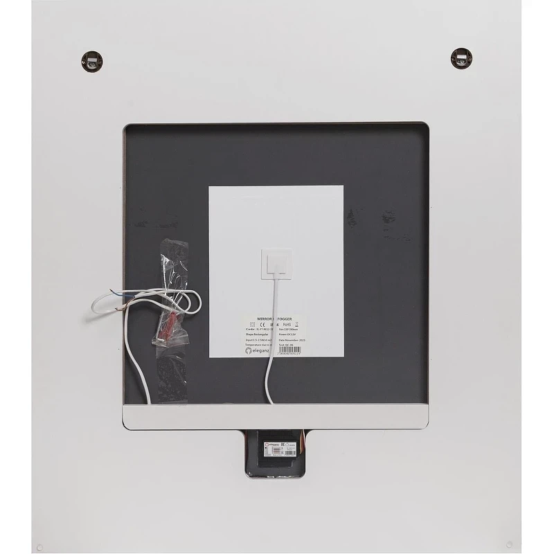Зеркало Cezares Interni 100 CZR-SPC-INT-1000-900-LED-TCH-WARM-BL с подсветкой Bianco Lucido с сенсорным выключателем и подогревом стекло