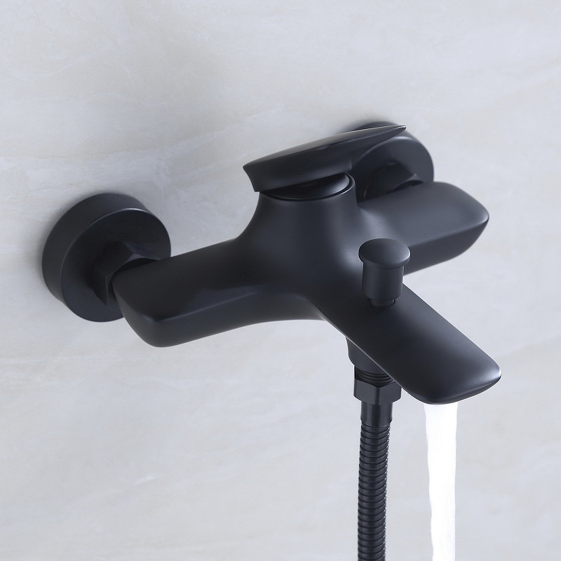 Комплект смесителей Bond Cube B03-5388 Черный матовый латунь