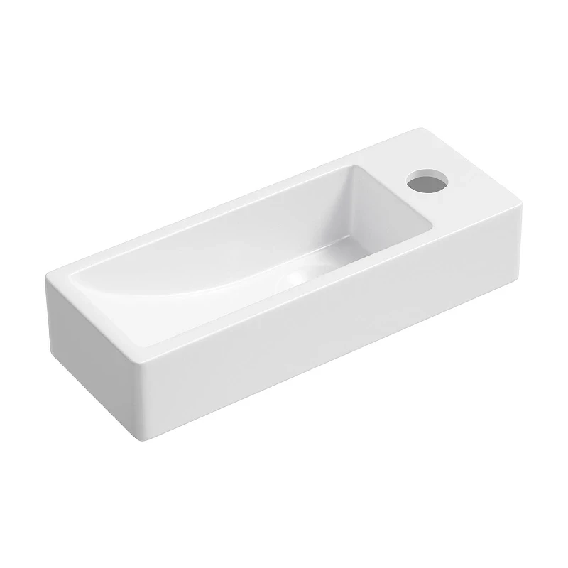 Мини-раковина Lavinia Boho Bathroom Sink 38 R 33311021 цвет Белый глянцевый