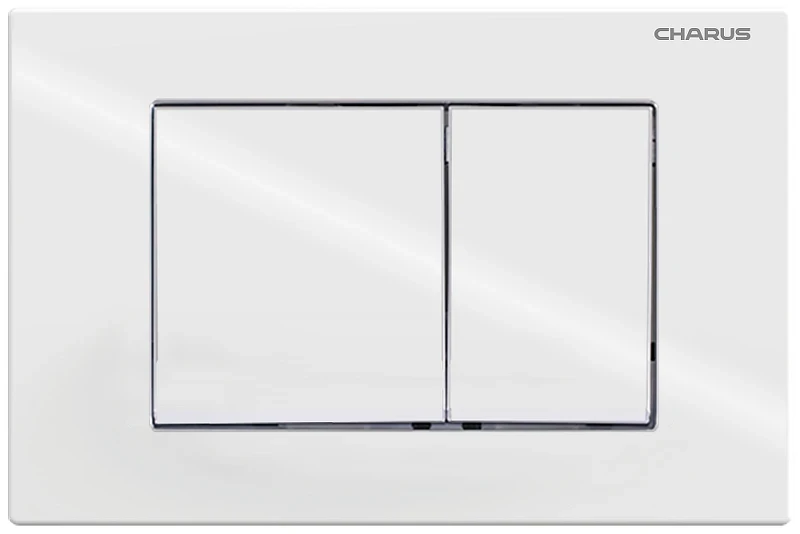 Клавиша смыва Charus Minimalista FP.310.11.01 цвет Белый глянцевый