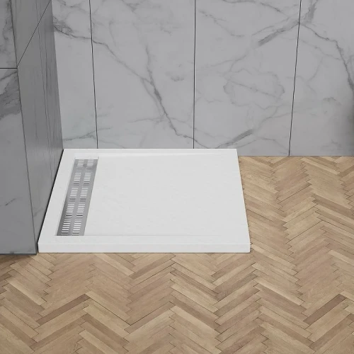 Акриловый поддон для душа BelBagno Due 80x80 TRAY-BB-DUE-A-80-4-W0 Белый