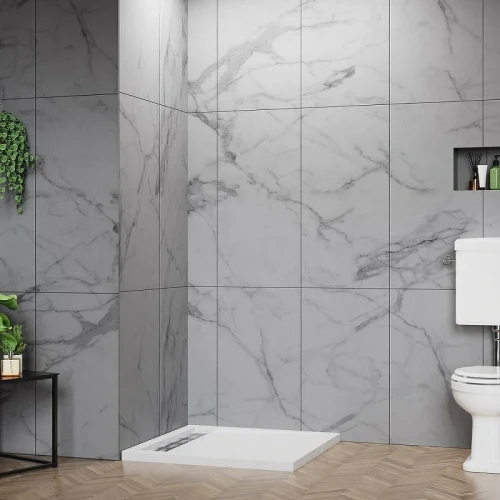 Акриловый поддон для душа BelBagno Due 80x80 TRAY-BB-DUE-A-80-4-W0 Белый