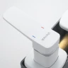Смеситель для раковины Shevanik S99C S9941C цвет Белый матовый