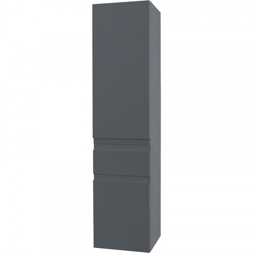 Шкаф пенал Jacob Delafon Madeleine 35 L EB2069G-J54 подвесной Серый матовый МДФ / ЛДСП