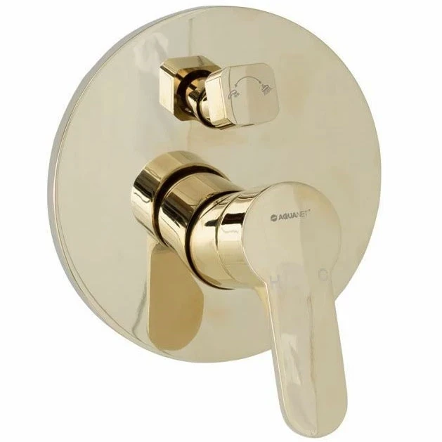 Смеситель для душа Aquanet Classic ARF5042-K 202257 Золото встраиваемый