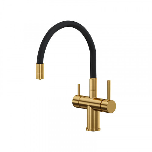 Смеситель для кухни Reflexion Lago RX9902GD цвет Брашированное золото