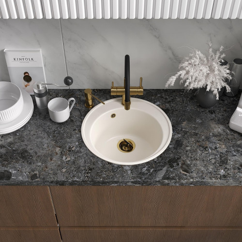 Смеситель для кухни Reflexion Lago RX9902GD цвет Брашированное золото