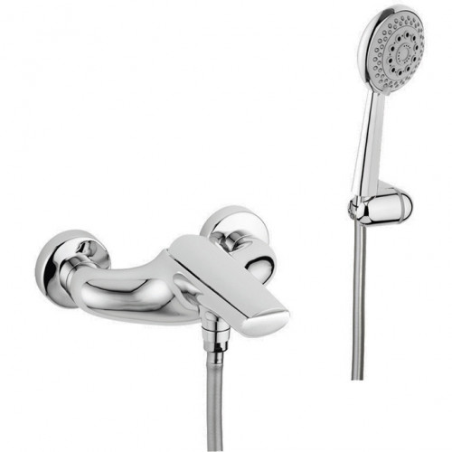 Смеситель для ванны Webert Aria AI850101015 Хром на стену