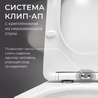 Унитаз Iberica Blanca Toledo Mini IB.TLM.234.2B2 подвесной Черный матовый с сиденьем Микролифт
