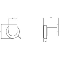 Крючок Gessi Emporio Accessories 38921#031 Хром