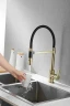 Смеситель для кухни Rose R133Q цвет Бронза Черный