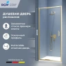 Душевая дверь RGW Stilvoll SV-05-2Gb 100 703205210-16 профиль Золото брашированное стекло прозрачное