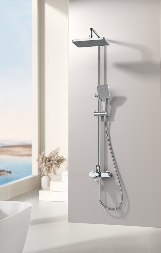 Душевая система Splenka S30.24 Хром латунь на стену