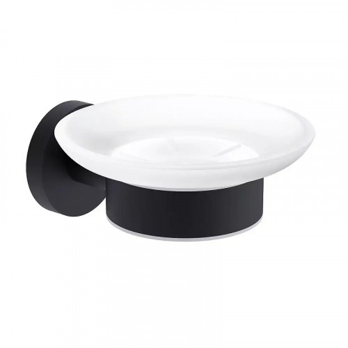 Набор аксессуаров для ванной AQUAme Trento AQM7221MB цвет Черный матовый