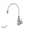 Cмеситель для кухни Ceruttispa Атэна (Atena) BN-W CT12139 12139 цвет Никель матовый Белый