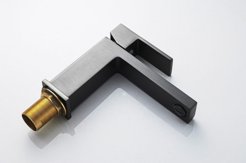 Смеситель для раковины Knotlor Stable KN-20/GM цвет Вороненая сталь