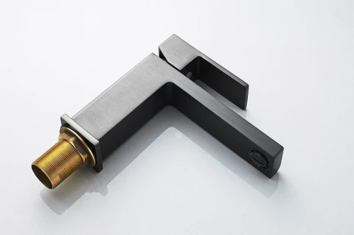 Смеситель для раковины Knotlor Stable KN-20/GM цвет Вороненая сталь