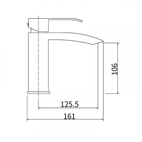 Смеситель для раковины Fashun A51118-8 цвет Белый
