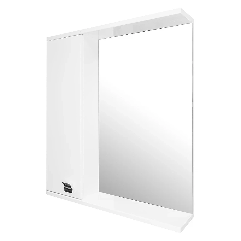 Зеркало со шкафом Loranto София 60 L CS00077140 цвет Белый