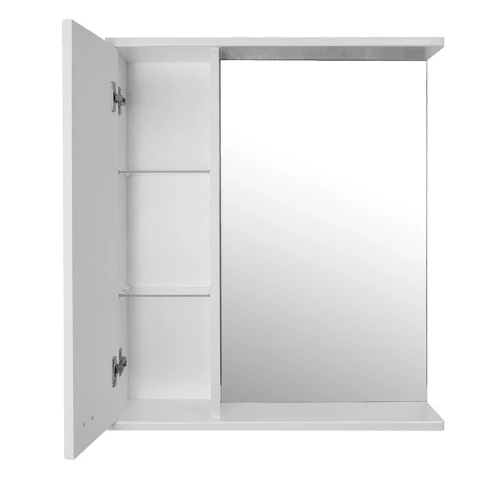 Зеркало со шкафом Loranto София 60 L CS00077140 цвет Белый