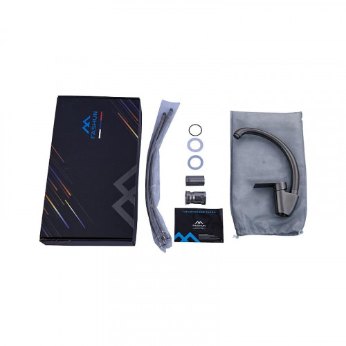 Смеситель для кухни Fashun A54119-17 цвет Графит