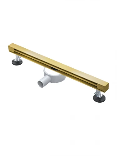 Душевой лоток AltroBagno Trave 60 071218 BG с решеткой цвет Золото матовое