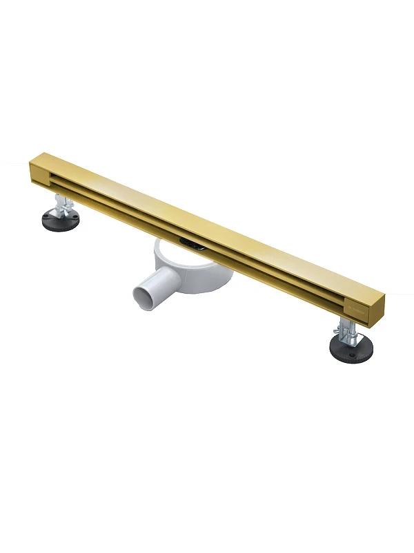 Душевой лоток AltroBagno Trave 60 071218 BG с решеткой цвет Золото матовое