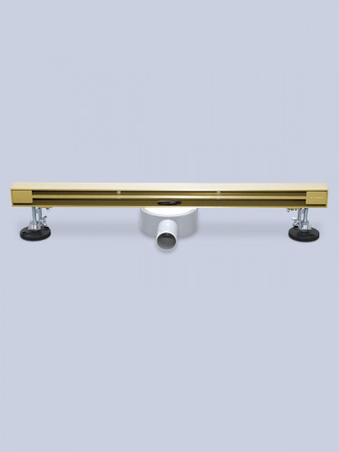 Душевой лоток AltroBagno Trave 60 071218 BG с решеткой цвет Золото матовое