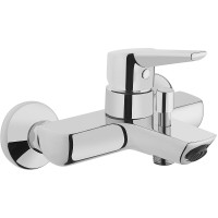 Смеситель для ванны Vitra Solid S A42444EXP Хром латунь на стену