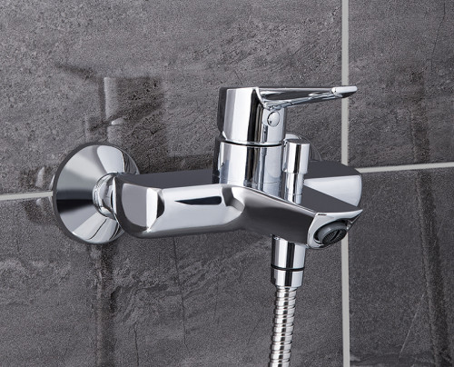 Смеситель для ванны Vitra Solid S A42444EXP Хром латунь на стену