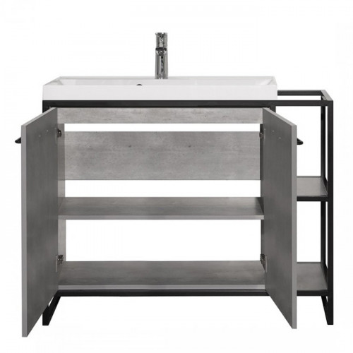 Тумба под раковину Style Line Лофт Classic 80/100 Бетон МДФ / ЛДСП