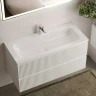 Тумба под раковину Sancos Snob R 100 SNR100W подвесная Bianco МДФ / ЛДСП