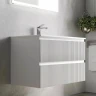 Тумба под раковину Sancos Snob R 100 SNR100W подвесная Bianco МДФ / ЛДСП