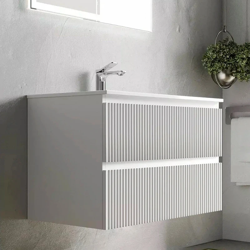 Тумба под раковину Sancos Snob R 100 SNR100W подвесная Bianco МДФ / ЛДСП