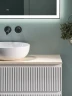 Тумба под раковину Sancos Snob R 100 SNR100W подвесная Bianco МДФ / ЛДСП