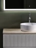 Тумба под раковину Sancos Snob R 100 SNR100W подвесная Bianco МДФ / ЛДСП