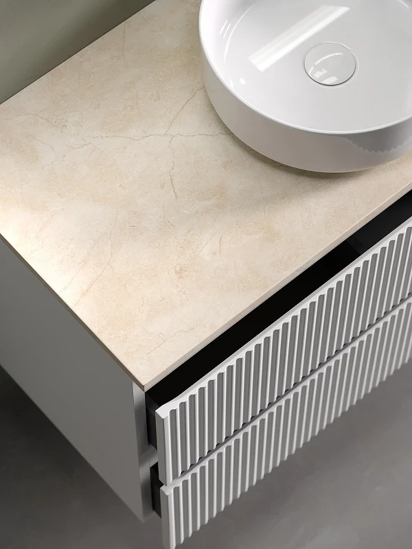 Тумба под раковину Sancos Snob R 100 SNR100W подвесная Bianco МДФ / ЛДСП