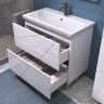 Тумба под раковину Vigo Geometry 80 025 цвет Белый